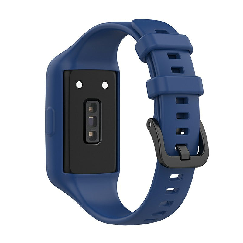 Integreret blødt silikone urbånd armbånd udskiftning af håndledsrem til Huawei Band 6 Band 7 Honor Band 6 Integreret blødt silikone urbånd armbånd udskiftning af håndledsrem til Huawei Band 6 Band 7 Honor Band 6